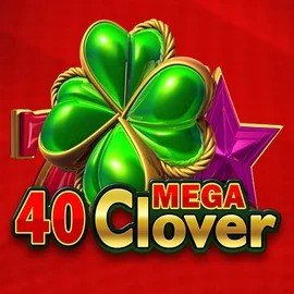 40 Mega Clover by Amusnet Interactive, showcased at sspinit.pl – game logo
