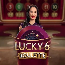 Lucky 6 Roulette logo by Pragmatic Play at Spinit Casino