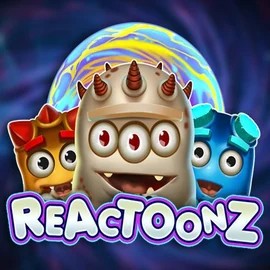 Slots logo of Reactoonz from Play'n GO at Spinit Casino