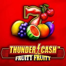 Thunder Cash Fruity Fruity slot logo by Novomatic at Spinit Casino